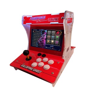 Console retro gaming Bartop Arcade 3D Pandora Box - Double Écrans 10" pour 2 Joueurs